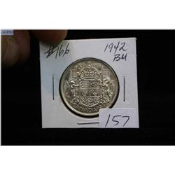 1942 fifty cent coin