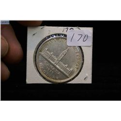 1939 Canadian silver dollar