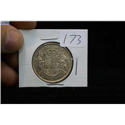 1946 Canadian fifty cent piece