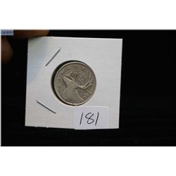 1940 Canadian quarter