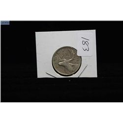 1952 Canadian quarter