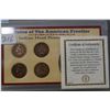 Image 1 : Cased set of American Indian head pennies