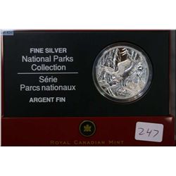 Royal Canadian Mint 2005 Special Edition National Park Collection 99.99% silver $20 coin