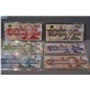 Image 1 : Canadian Bird Specimen note set 1986-1991 including $2, $5, $10, $20, $50 and $100 bills