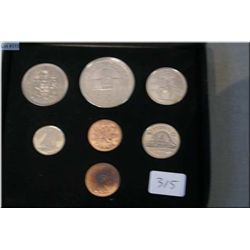 Boxed 1973 Royal Canadian Mint coin set