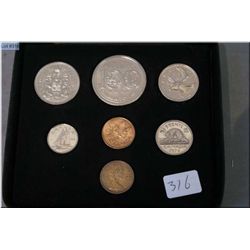 Boxed 1974 Royal Canadian Mint coin set