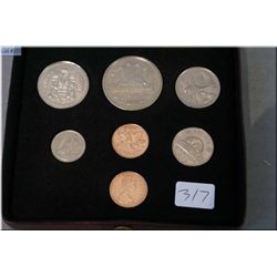 Boxed Royal Canadian Mint 1977 coin set