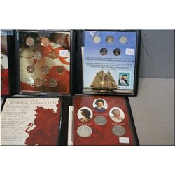 Three Canadian coin set including The Changing Face of Queen Elizabeth II,  Canada's last 10 copper 
