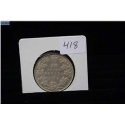 1913 Canadian 50 cent piece