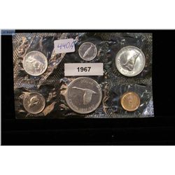 Canadian un-circulated coin set 1967