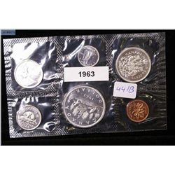1963 Canadian un-circulated coin set