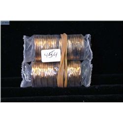 Two rolls of Vancouver Olympic loonies