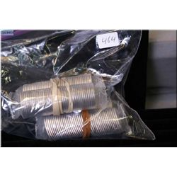 Four rolls of Sports themed Canadian quarters