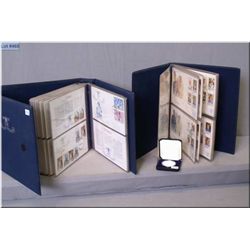 A binder of "The Queen's Silver Jubilee 1977" and "The Royal Wedding Remembered" first day collectio