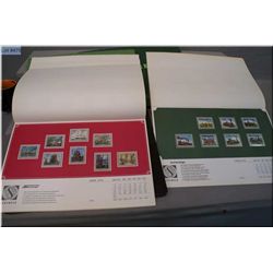 A Schenker booklet calendar with transportation themed stamps