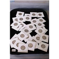 Large selection of early Canadian quarters