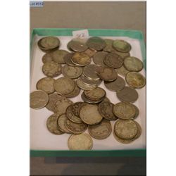 Large selection of vintage Canadian quarters