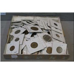 Large collection of foreign and domestic coins