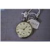 Image 1 : Whitmore & Son/ North Hampton size 14, open face, key wind pocket watch with sterling silver case-Ha
