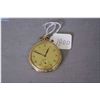 Image 1 : Beatmar size 16, pear shaped pocket watch, gold filled with open face 17 jewel and working at time o