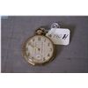Image 1 : Dwelsa size 14, 15 jewel and 14 sided gold filled pocket watch, open faced and in working order at t
