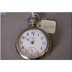 New York Standard Watch Co. "Excelsior" ser 692522 (1890) mdl 60 open face, silveroid cased pocket w