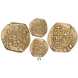 Mexico City, Mexico, cob 1 escudo, (1)711J, from the 1715 Fleet.