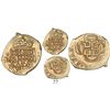 Image 1 : Mexico City, Mexico, cob 1 escudo, (1714), assayer J, from the 1715 Fleet.
