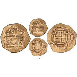 Seville, Spain, cob 2 escudos, Philip III, assayer D.