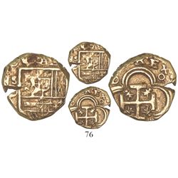 Seville, Spain, cob 2 escudos, Philip III, assayer D.