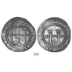 Mexico City, Mexico, 4 reales, Charles-Joanna, "Late Series," assayer G to right, mintmark M to left