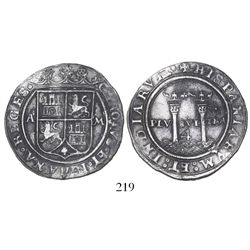 Mexico City, Mexico, 4 reales, Charles-Joanna, "Late Series," assayer A to left, mintmark M to right