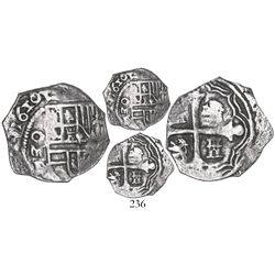 Mexico City, Mexico, cob 1 real, 1620/19D, Grade 1, very rare.