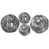 Image 1 : Lima, Peru, 2 reales, Philip II, assayer R (Rincon) to right (very rare), motto PL-VSV-L, obverse le