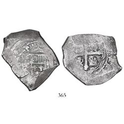 Mexico City, Mexico, cob 8 reales, (17)14(J), ex-Goodpaster.