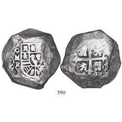 Mexico City, Mexico, cob 8 reales, 1729R.