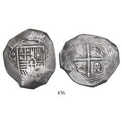 Mexico City, Mexico, cob 8 reales, (1)653(P), ex-Mark Bir collection.