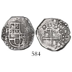 Potosi, Bolivia, cob 1 real, (16)28P/T, rare.