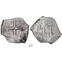 Potosi, Bolivia, cob 8 reales, 1720Y.