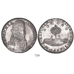 Potosi, Bolivia, 8 soles, 1839LM.