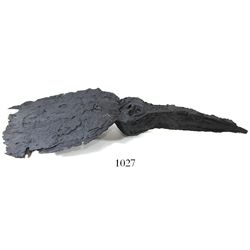 Shipwreck Large iron adze/pick.