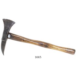 Dutch naval boarding axe, ca. 1800.