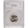 Image 1 : 1942-D WASHINGTON QUARTER, SEGS MS-64 DETAILS water spots