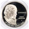 Image 1 : 1993 BILL OF RIGHTS PROOF COMMEMORATIVE SILVER DOLLAR,  COIN AND CAPSULE,  NICE