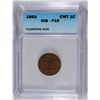 Image 1 : 1863 CIVIL WAR TOKEN (US COPPER) ICG F-15