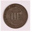 Image 2 : 1853 THREE CENT SILVER AG/G
