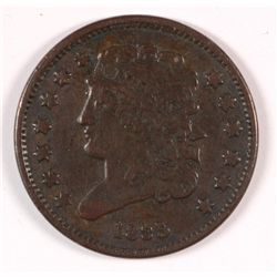 1835 HALF CENT VF-35