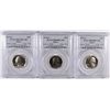 Image 1 : (3) 1976-S SILVER PROOF WASHINGTON QUARTERS 2 PCGS PR-68 DCAM, 1 PR-67 DCAM