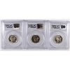 Image 2 : (3) 1976-S SILVER PROOF WASHINGTON QUARTERS 2 PCGS PR-68 DCAM, 1 PR-67 DCAM