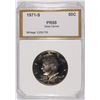 Image 1 : 1971-S KENNEDY HALF DOLLAR PCI PR-68 DEEP CAMEO